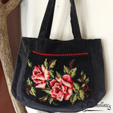 Sac bouquet de roses