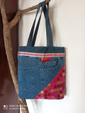 Tote bag fushia