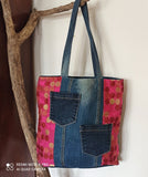 Tote bag fushia