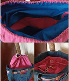 Tote bag fushia